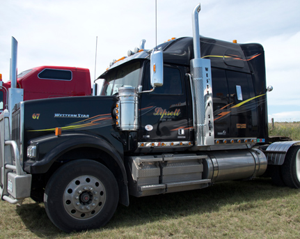 Lipsett Cartage truck fleet